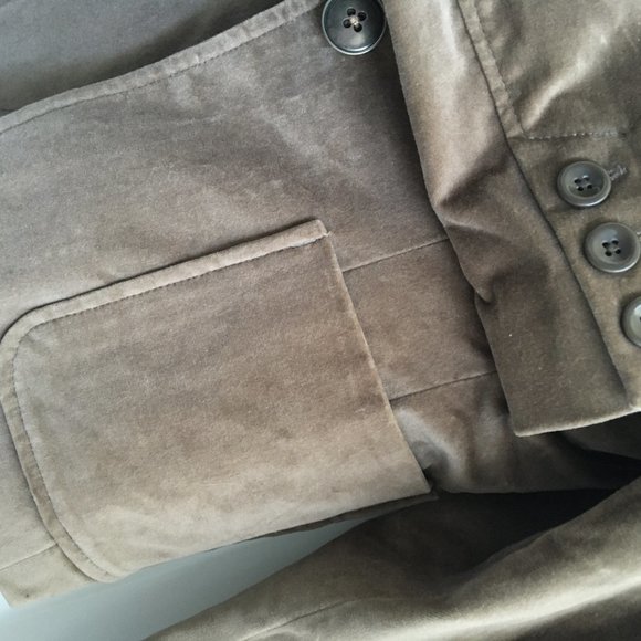 Gap Soft Velvet Blazer Lined - Picture 3 of 5